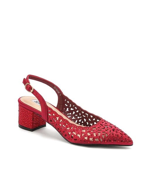 Lady Couture Red Donna Pump
