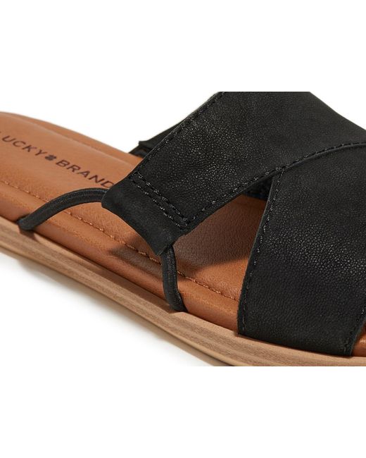 Lucky Brand Black Nekoda Sandal