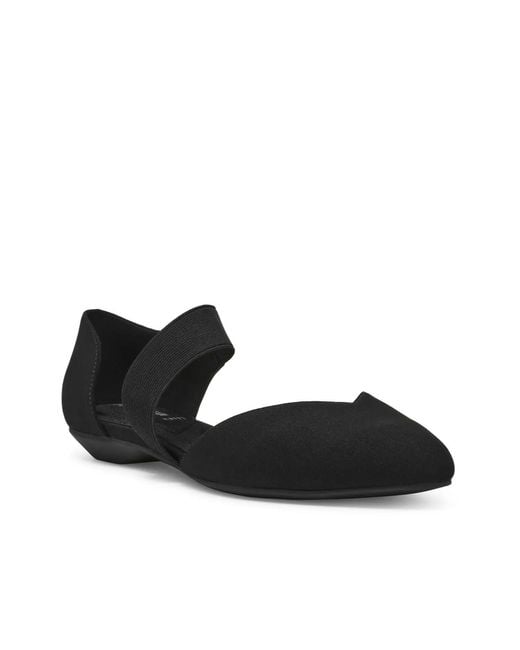 Anne Klein Black Obila Flat