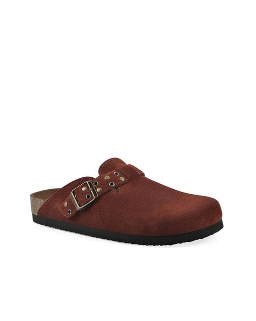White Mountain Brown Benben Clog