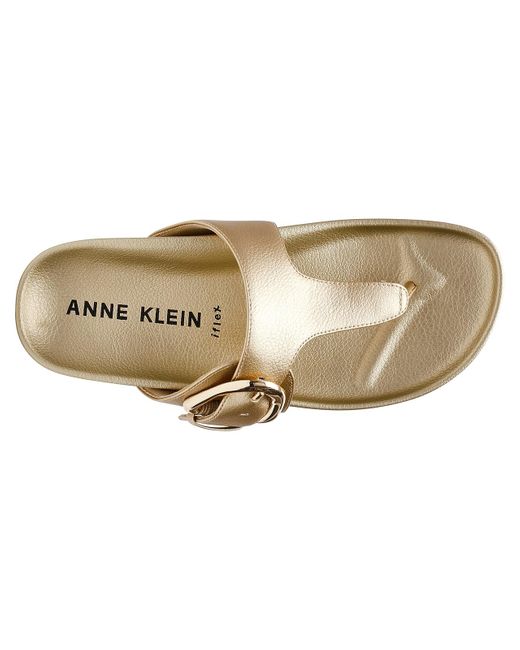 Anne Klein Metallic Dori Sandal