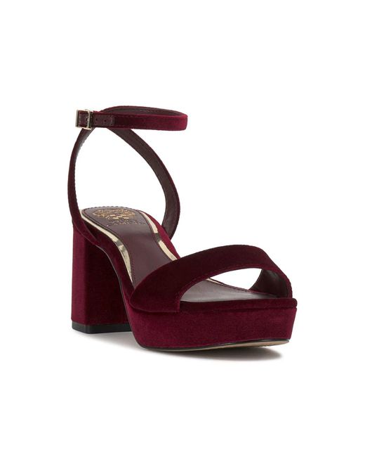 Vince Camuto Red Pendreya Platform Sandal