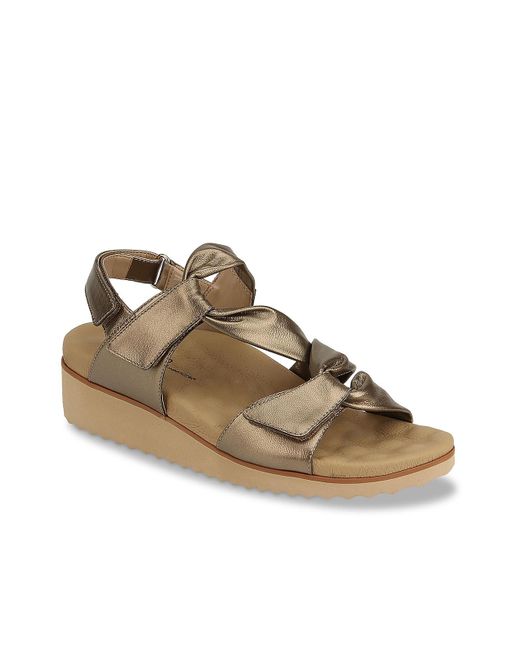 Ros Hommerson Brown Hillary Wedge Sandal