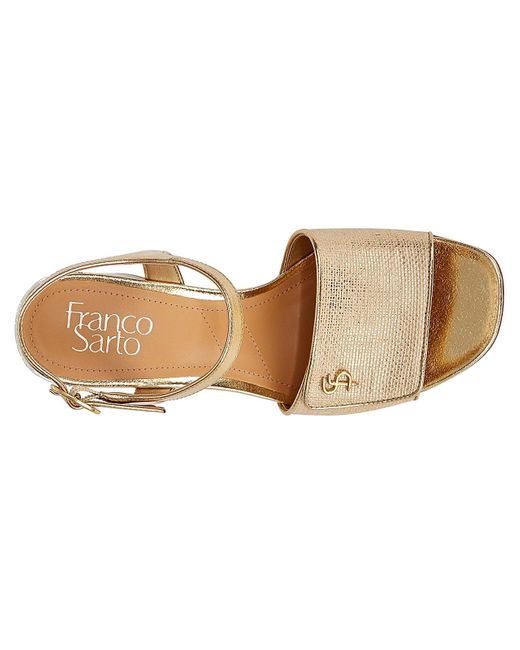 Franco Sarto Metallic Onella Sandal