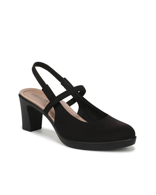 LifeStride Black Evoke Pump