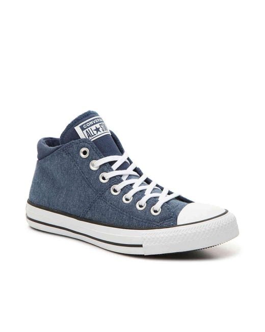 Converse Blue Chuck Taylor All Star Madison Mid-top Sneaker