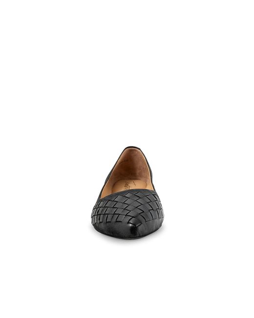 Trotters Estee Flat in Black | Lyst