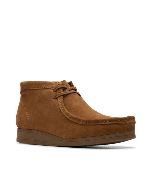 Clarks Brown Wallaston Chukka Boot for men
