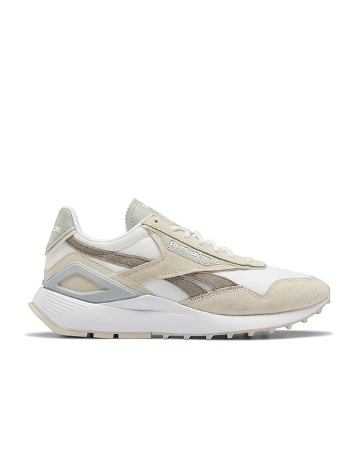 Reebok Classic Leather Legacy Az Running Shoe in Beige (White) | Lyst