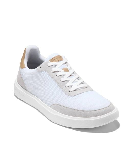 Cole Haan Grand Crosscourt Sideserve Sneaker in White for Men Lyst
