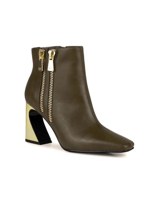 Ninety Union Green Lush Bootie