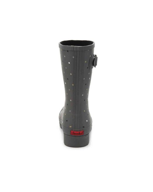 chooka downpour dot rain boot