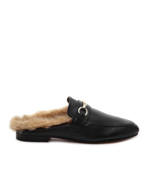 fur mules steve madden