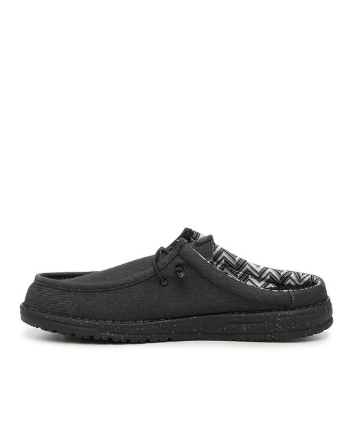 Hey Dude Black Wally Slip-on for men