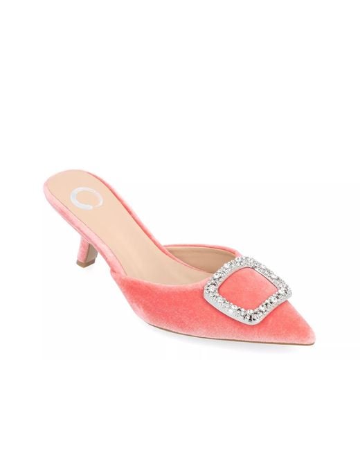 Journee Collection Pink Rishie Pump