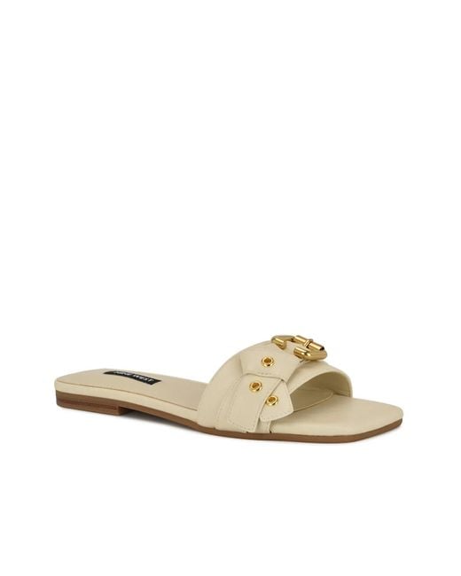 Nine West Brown Missj Sandal