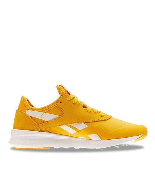 reebok classic nylon mustard