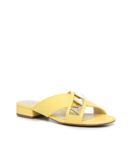 Jessica Simpson Synthetic Madrie Sandal in Yellow | Lyst