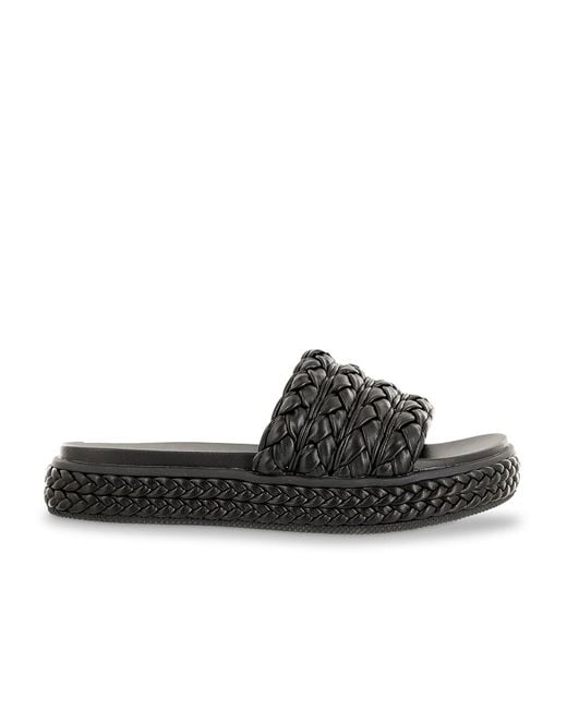 MIA Black Bri Platform Sandal