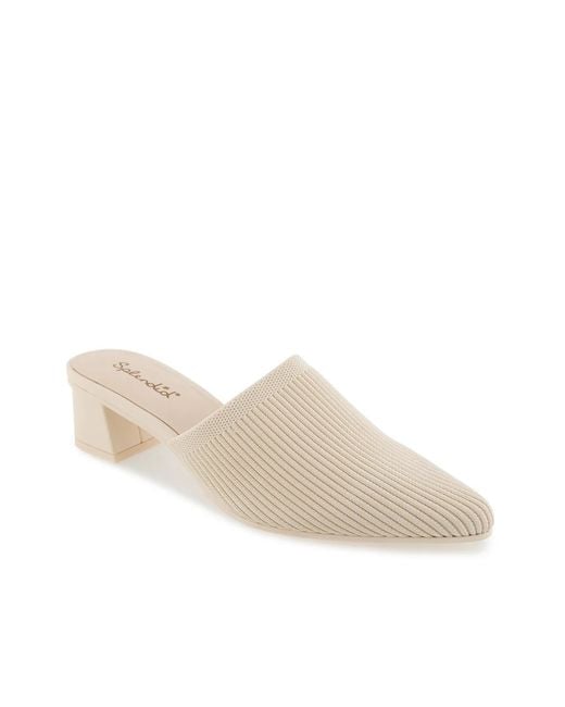 Splendid White Luneli Mule