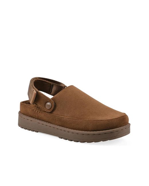 White Mountain Brown Icebound Clog