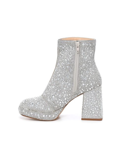 Steve Madden White Teralee Bootie