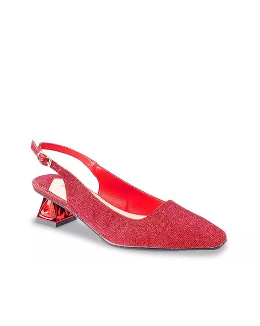 Lady Couture Red Ruby Pump