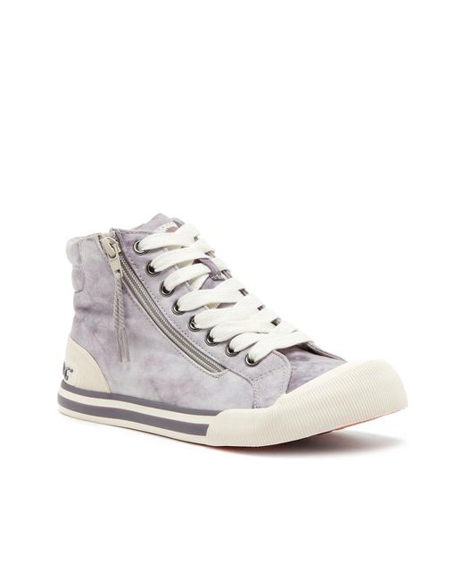 Rocket Dog White Jazzin Hightop Sneaker
