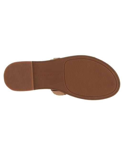 Lucky Brand Brown Kandiss Sandal