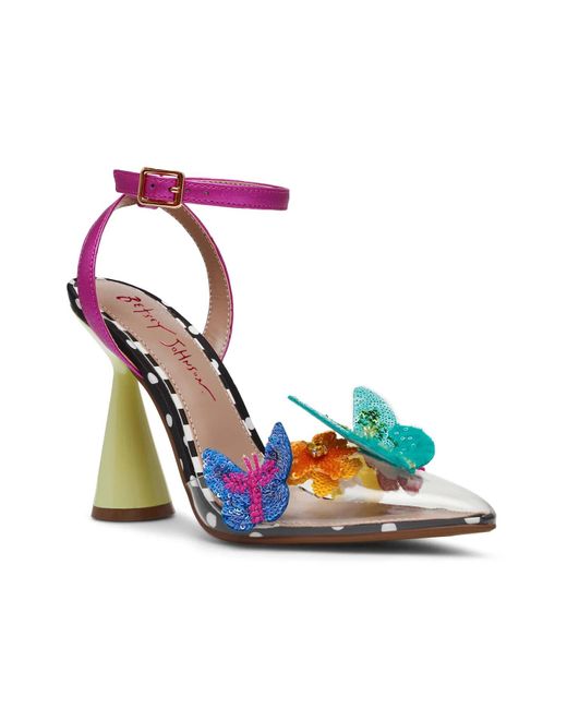 Betsey Johnson Blue Carterr Pump