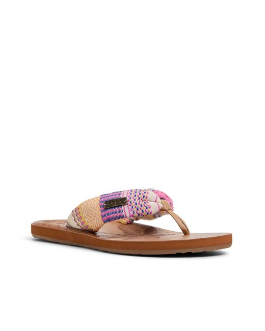 Roxy Red Tulum Flip Flop