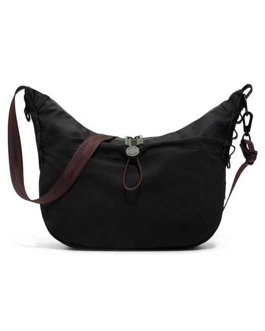 Hunter Black Stride Messenger Bag