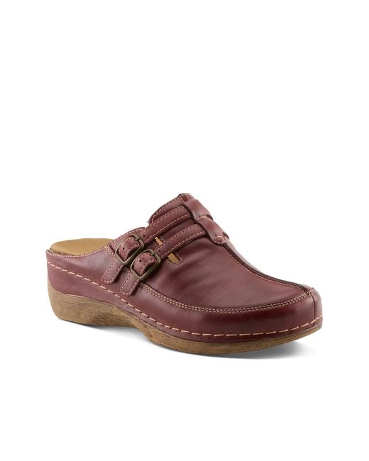 Spring Step Brown Happy Clog