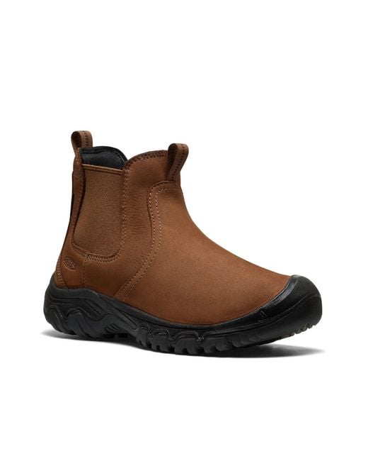 Keen Brown Greta Ii Waterproof Chelsea Boot