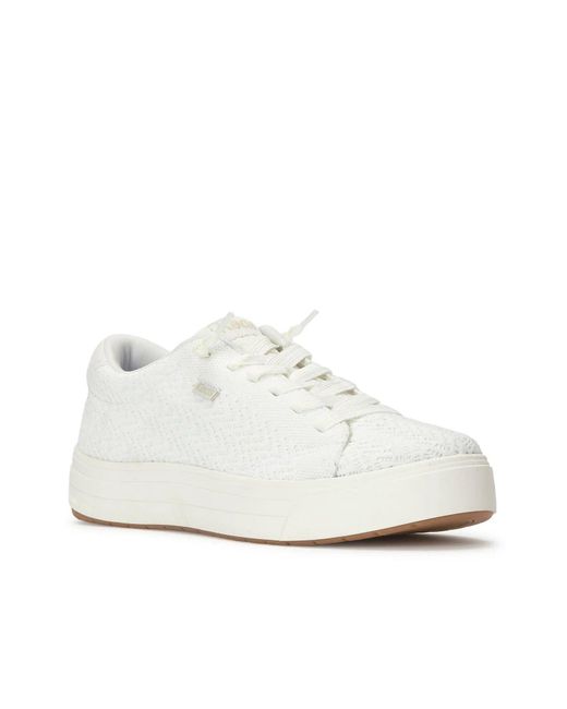 Keds White Park Platform Sneaker