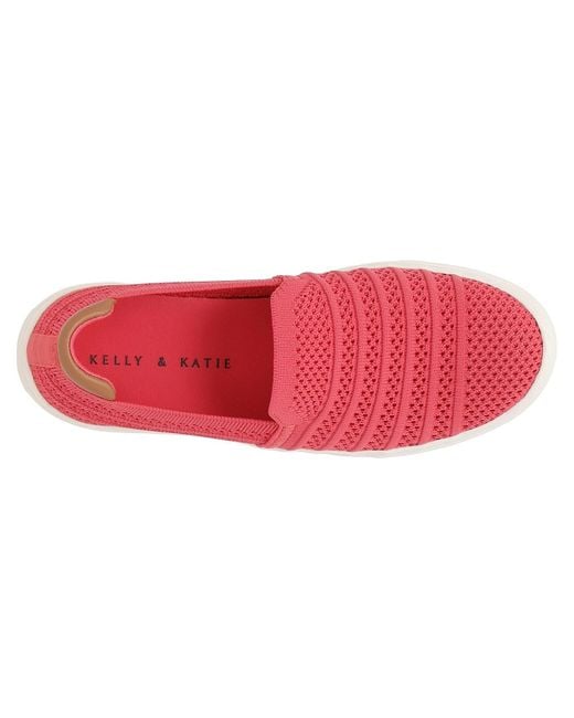 Kelly & Katie Red Evry Slip-on Sneaker