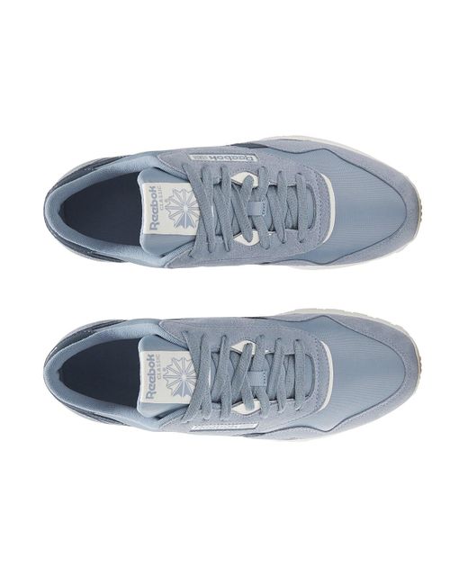 Reebok Blue Classic Nylon Sneaker for men