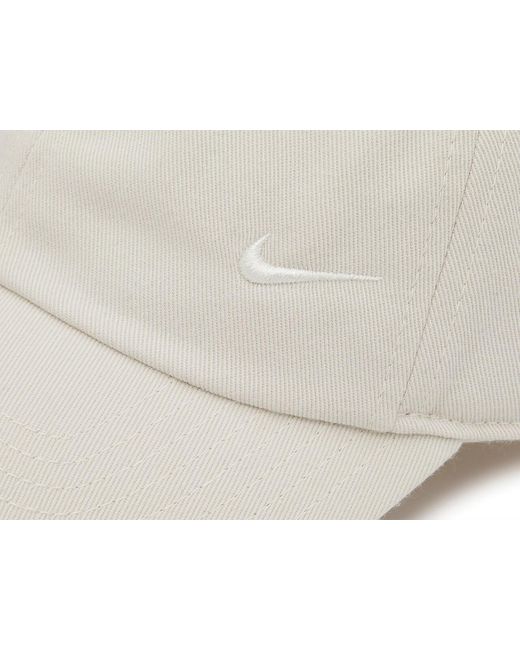 Nike White Club Baseball Cap for men