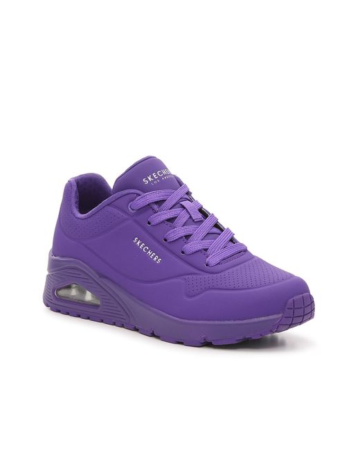 Skechers Street Uno Night Shades Sneaker in Purple | Lyst