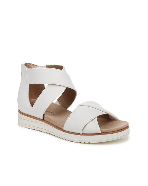 LifeStride Black Zoom Platform Sandal