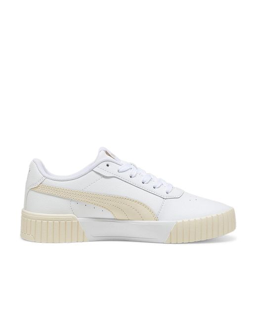 PUMA White Carina 2.0 Sneaker