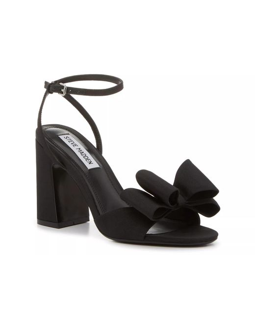 Steve Madden Black Effective Sandal