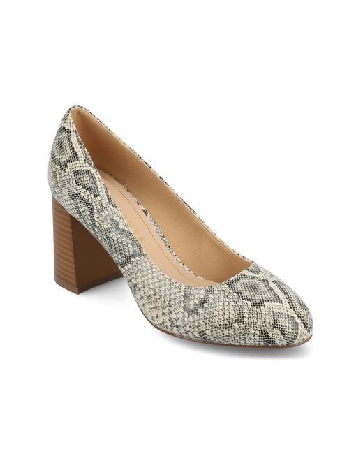 Journee Collection White Seraphina Pump