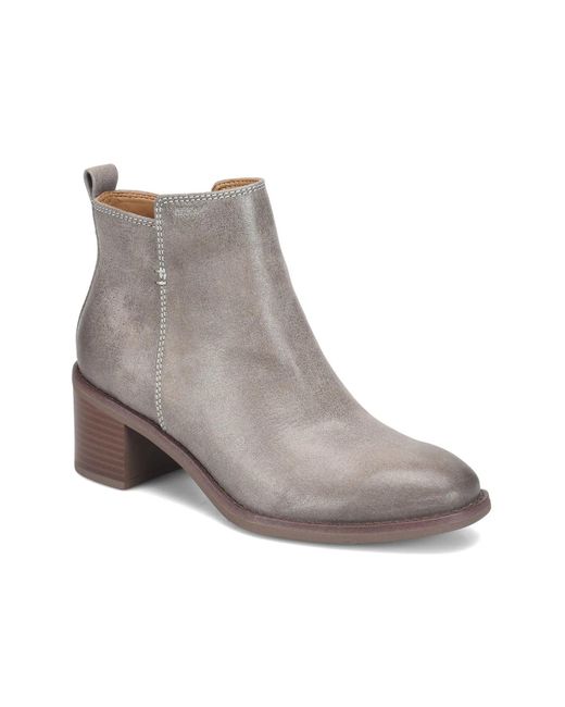 Comfortiva Gray Heather Bootie