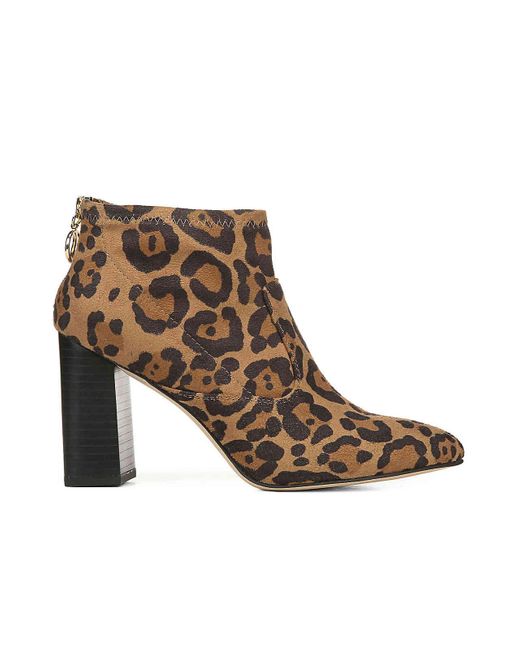 franco sarto arden bootie leopard