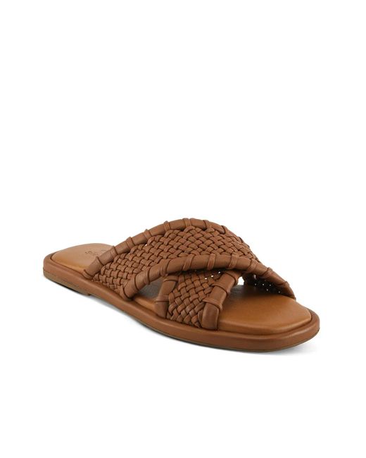 Spring Step Brown Montauk Sandal