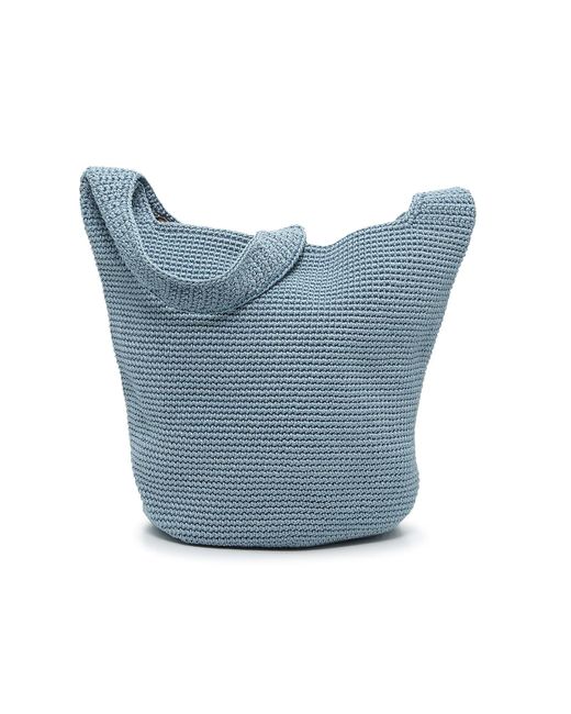 The Sak Blue Crochet Craze Hobo Bag