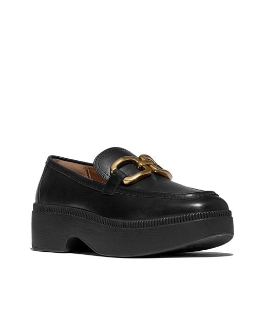 Fitflop Black Fluma Loafer