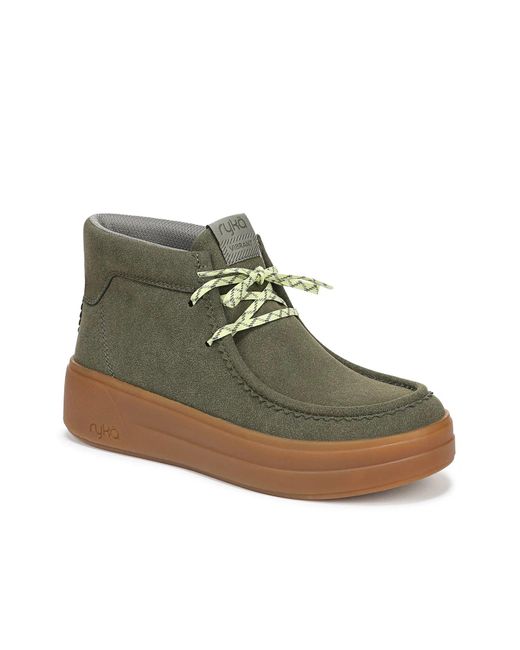 Ryka Green Vibrant Bootie