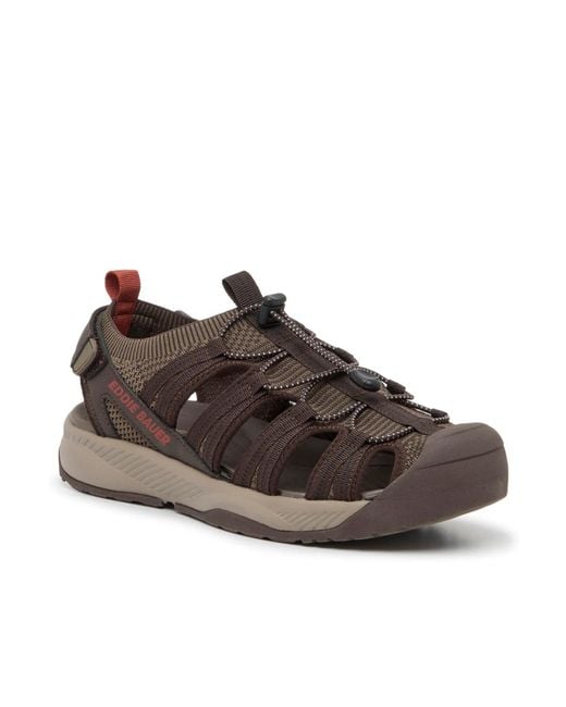 Eddie Bauer Brown Yesler Fisherman Sandal for men